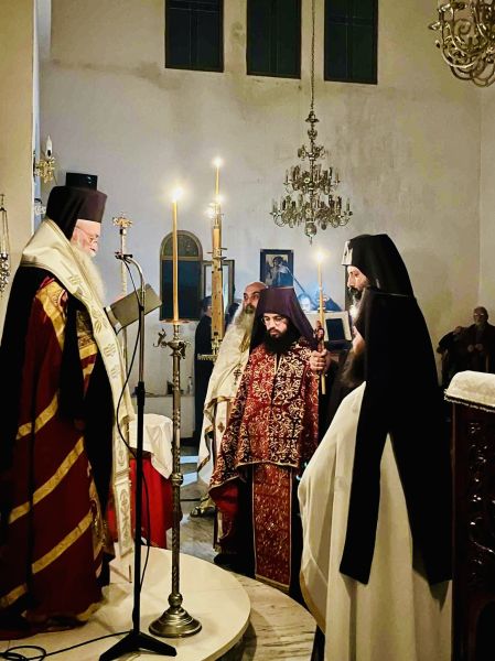 Κουρά Μοναχού και Χειροτονία Διακόνου στην Πρασινάδα Παρανεστίου